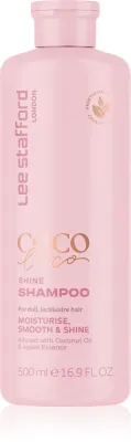 Lee Stafford CoCo LoCo Agave - Шампунь для ежедневного мытья волос для придания блеска и мягкости волос, 500 мл