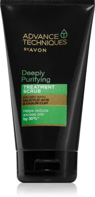 Avon Advance Techniques Deeply Purifying - Глубоко очищающий пилинг для жирных волос, 150 мл