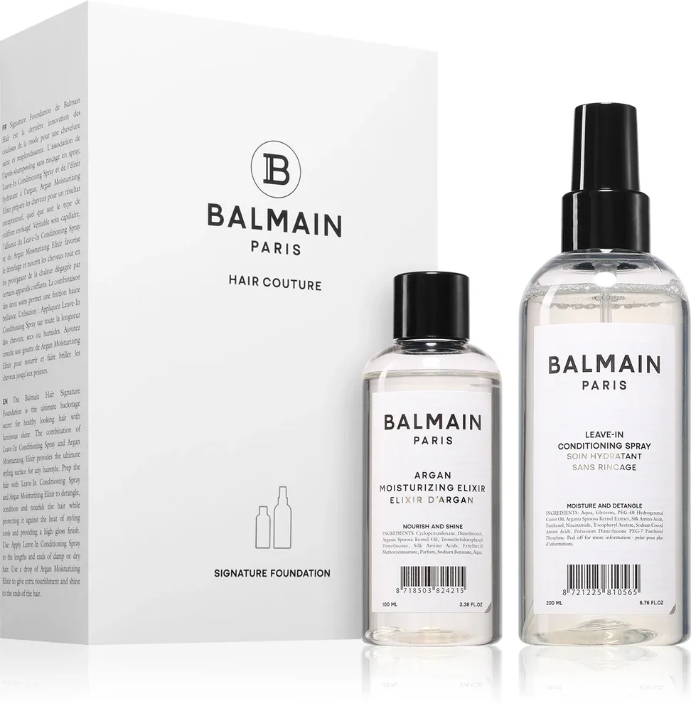 Balmain Hair Couture Signature Foundation - Подарочный набор для женщин