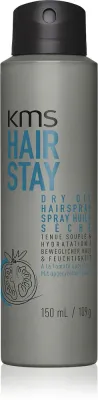 KMS Hair Stay Dry Oil Hairspray - Сухой масляный спрей с легкой фиксацией