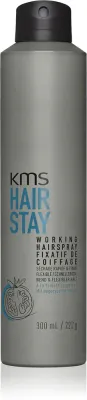 KMS Hair Stay Working Hairspray - Лак для волос для поврежденных частым сушением
