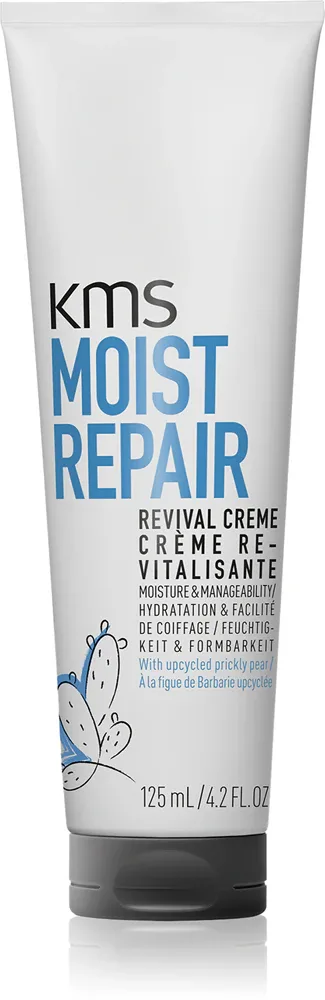 KMS Moist Repair Revival Creme - Увлажняющий крем против ломкости волос, 125 мл