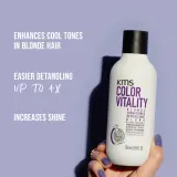 KMS Color Vitality Blonde Conditioner - волосы блондинок conditioner — фото 4
