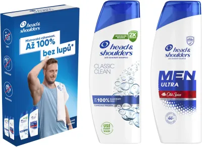 Head & Shoulders Classic Clean + Ultra Old Spice - Подарочный набор для мужчин