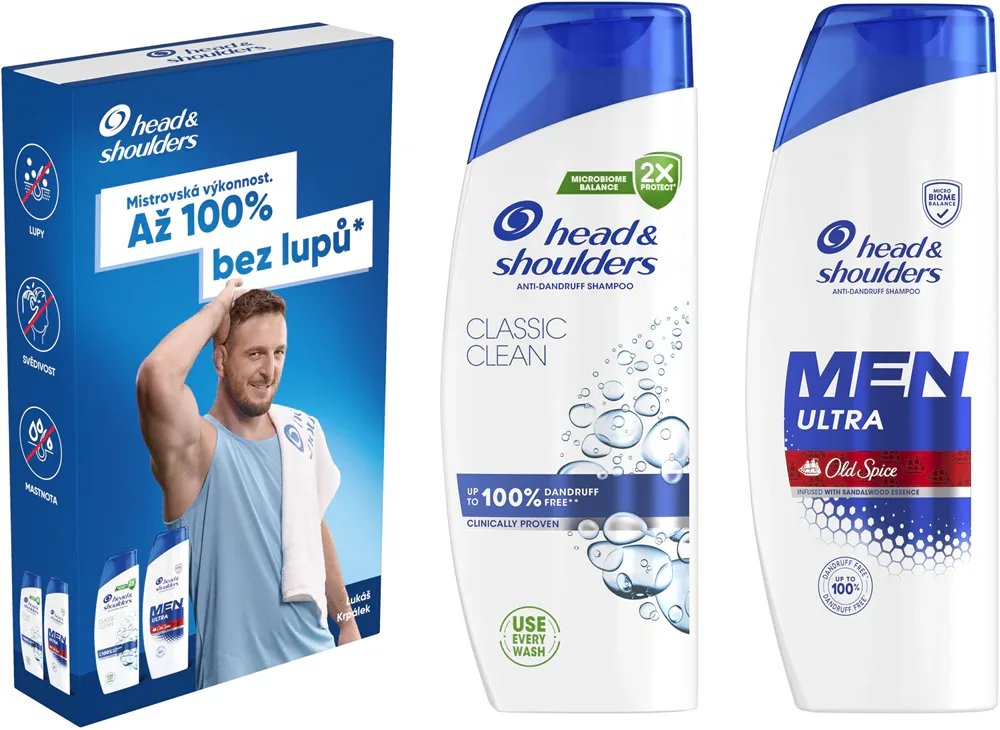 Head & Shoulders Classic Clean + Ultra Old Spice - Подарочный набор для мужчин