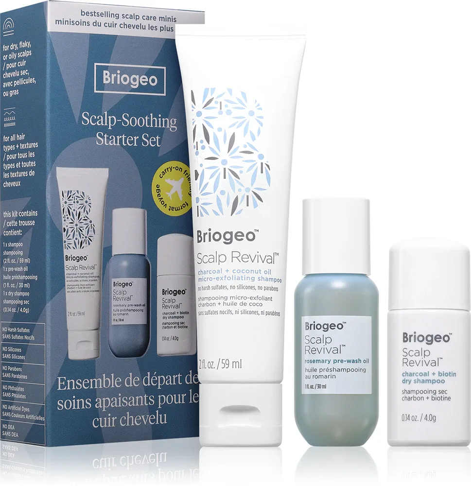 Briogeo Scalp-Soothing Starter Set - Подарочный набор для волос для женщин