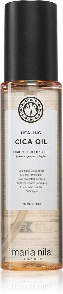 Maria Nila Cica Oil - легкое масло для нежных волос, 100 мл