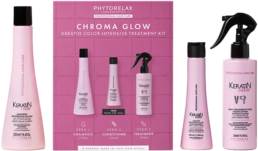 Phytorelax Laboratories Keratin Color - Подарочный набор для окрашенных волос