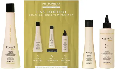 Phytorelax Laboratories Keratin Liss - в подарочном наборе для непослушных и пушистых волос