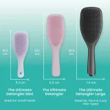 Tangle Teezer The Ultimate Detangler - Расческа для волос Chrome Midnight Silver, 1 шт — фото 4