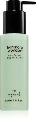 Haruharu Wonder Black Bamboo Frizz-free Hair Oil - легкое масло для непослушных и пушистых волос, 80 мл