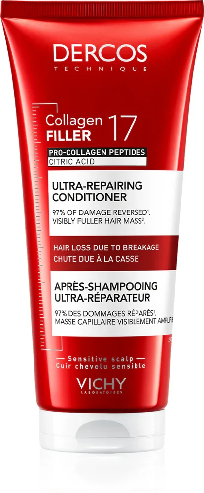 Vichy Dercos Collagen Filler 17 - в контексте того, что это кондиционер для волос: интенсивно восстанавливающий бальзам, 200 мл