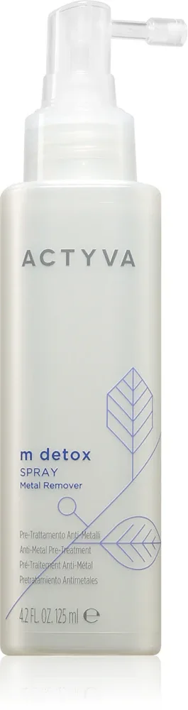 Kemon Actyva M Detox - Спрей для волос для нейтрализации воздействия жесткой воды, 125 мл