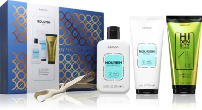 Kemon Nourish Kit - Подарочный набор питательного и увлажняющего шампуня для женщин
