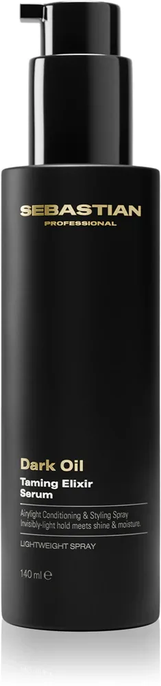 Sebastian Professional Dark Oil - Сыворотка для придания блеска и смягчения волос, 140 мл