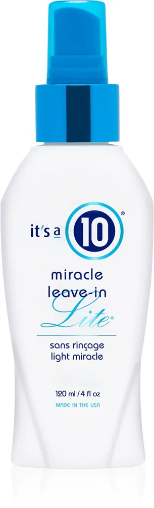 it's a 10 Volumizing Miracle Leave-In Conditioner Lite - Спрей для объема тонких волос, 120 мл