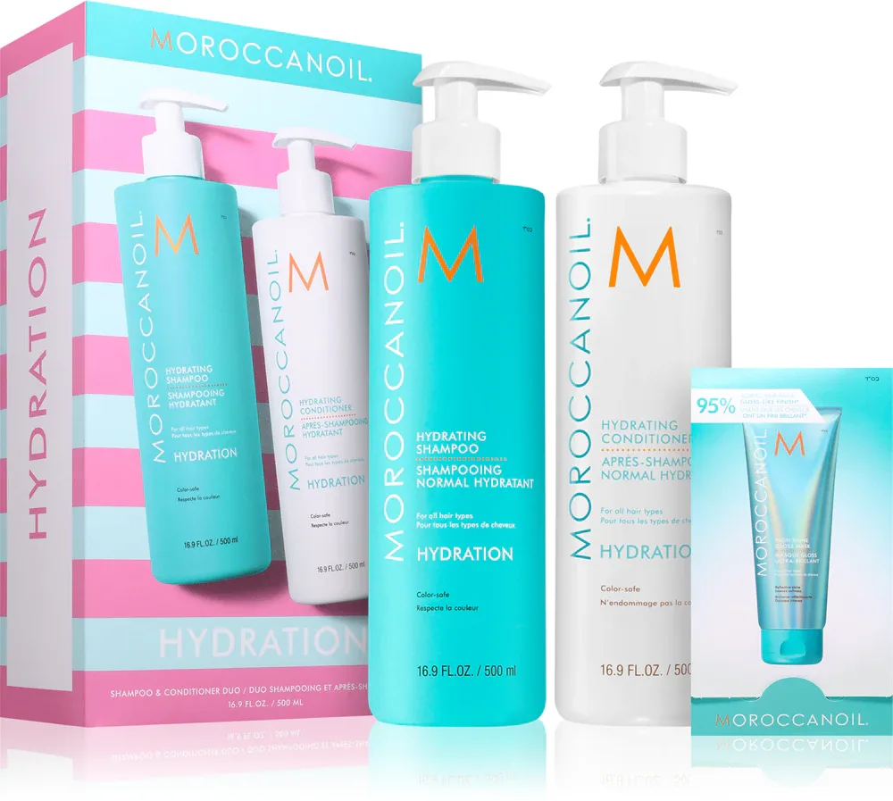 Moroccanoil Hydration Shampoo & Conditioner Duo - набор для сухих волос, 2 мл