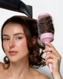 Щётка для волос круглая Brushworks Ceramic Round Brush термическая, с керамическим покрытием, 1 шт — фото 5