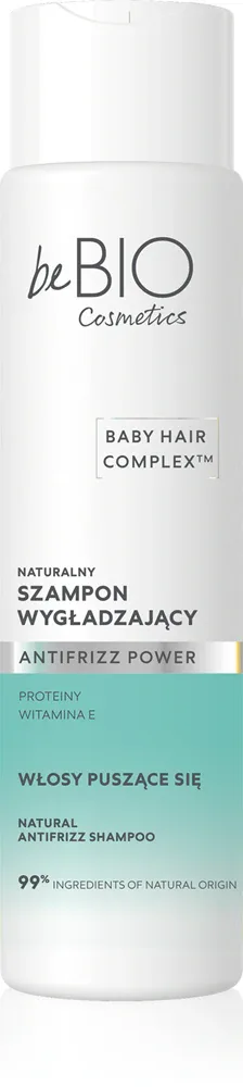beBIO Baby Hair Complex Antifrizz Power - Увлажняющий шампунь против пушистости волос, 300 мл