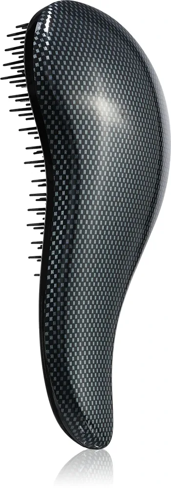 Щётка для волос Dtangler Black Point плоская, для лёгкого расчёсывания, 1 шт
