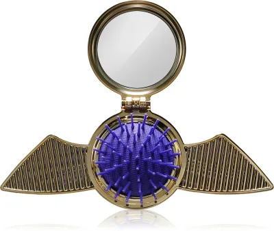 Mad Beauty Harry Potter Snitch - Расческа для волос с зеркалом, 1 шт