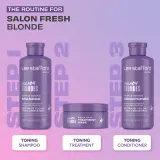 Lee Stafford Bleach Blondes Toning Shampoo - шампунь для волос блонд, нейтрализующий желтоватые оттенки, 250 мл — фото 7