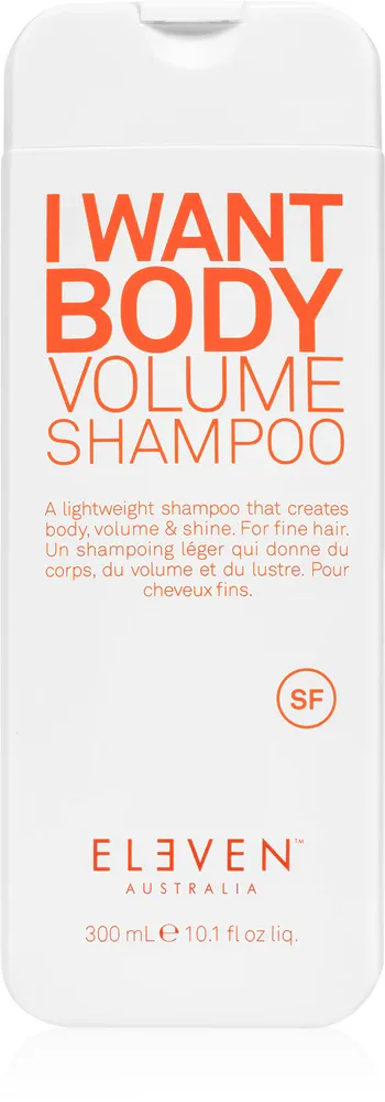 Eleven Australia I Want Body Volume Shampoo - Шампунь для всех типов волос, увеличивающий объем, 300 мл