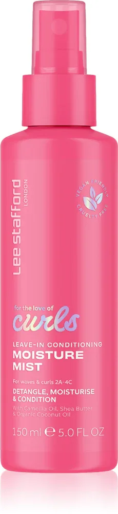 Несмываемый кондиционер-спрей Lee Stafford For The Love Of Curls Leave In Conditioning Moisture Mist увлажняющий, 150 мл