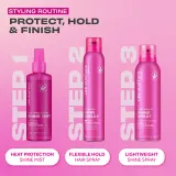 Лак для волос Lee Stafford Styling Hair Spray Flexible Hold Fat n Flexible средней фиксации, 200 мл — фото 7