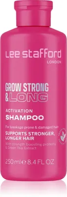 Lee Stafford Grow Strong & Long Activation Shampoo - шампунь для роста волос и укрепления луковиц, 250 мл