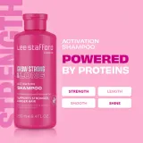 Lee Stafford Grow Strong & Long Activation Shampoo - шампунь для роста волос и укрепления луковиц, 250 мл — фото 3