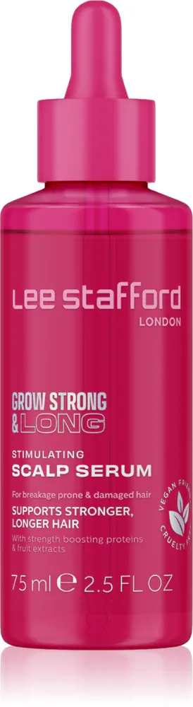 Сыворотка для кожи головы Lee Stafford Grow Strong Long Stimulating Scalp Serum укрепляющая, 75 мл