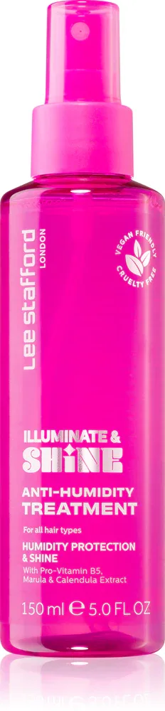 Средство для укладки волос Lee Stafford Illuminate Shine Anti-Humidity Treatment для блеска, 150 мл