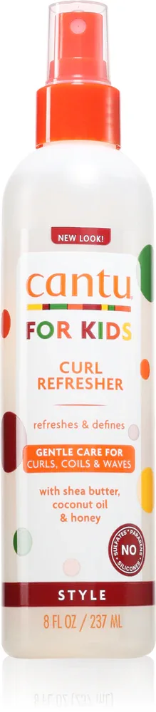 Средство для волос CANTU For Kids Care Curl Refresher несмываемое, детское, для вьющихся волос, 237 мл