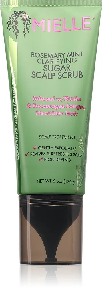 Скраб для кожи головы Mielle Rosemary Mint Clarifying Sugar Scalp Scrub очищающий, с биотином, 170 г