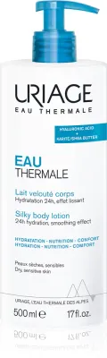 Uriage Eau Thermale Silky Body Lotion - Шелковый бальзам для тела для сухой и чувствительной кожи