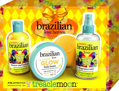 Treaclemoon Brazilian Love Heroes - Подарочный набор для тела, 1 шт