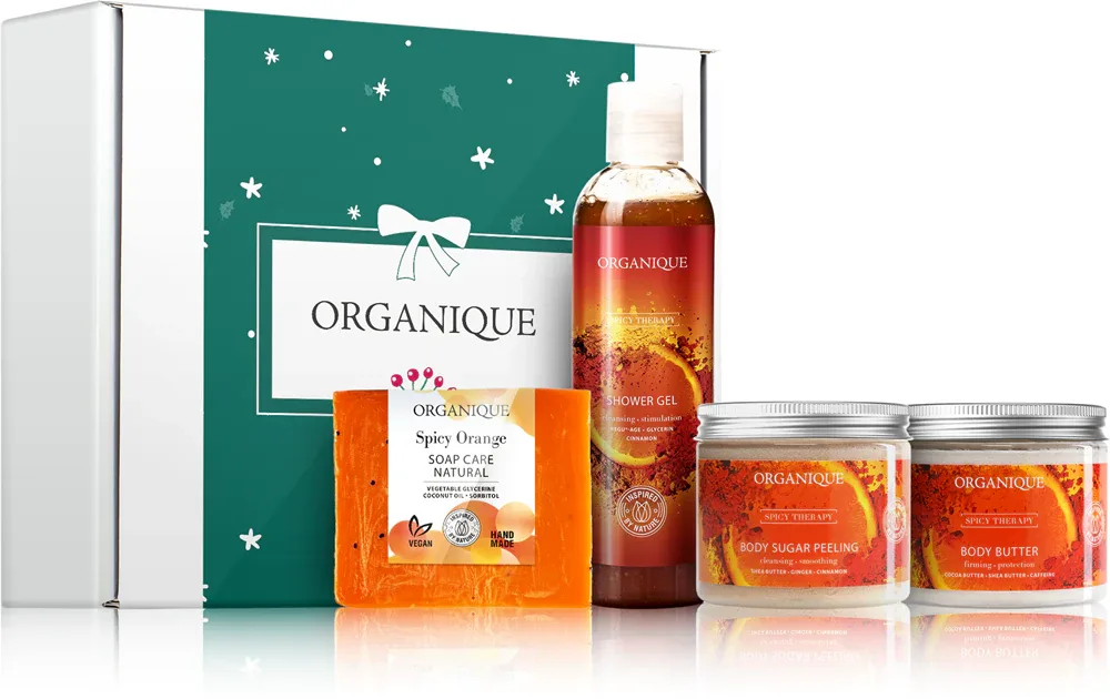 Organique Gift Set Cozy Winter Spice - Праздничный подарочный набор для тела