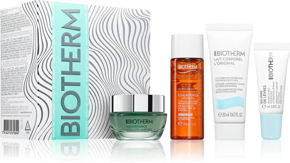 Biotherm Aquasource Hyalu Plump Gel - Подарочный набор для женщин