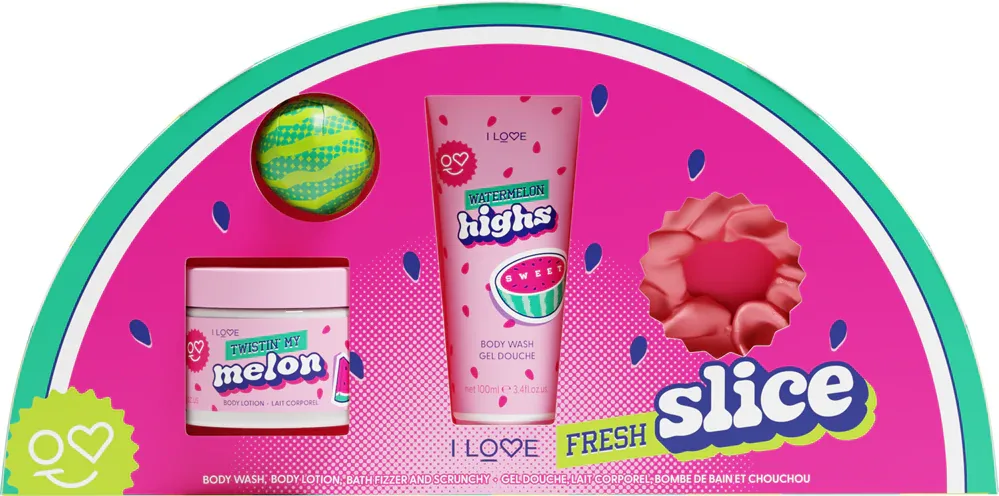 I Love Fresh Slice - Подарочный набор для ванны