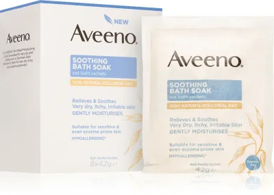 Aveeno Soothing Bath Soak - Пудра для ванны, 8 г