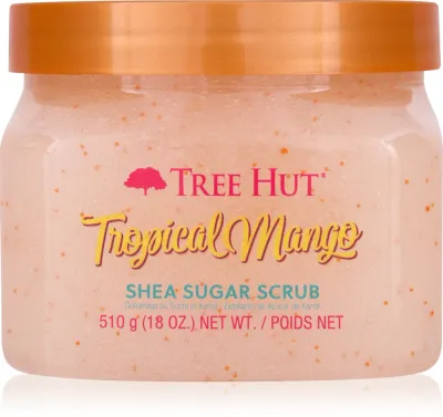 Tree Hut Shea Sugar Scrub Tropical Mango - Сахарный пилинг с маслом ши, 510 г