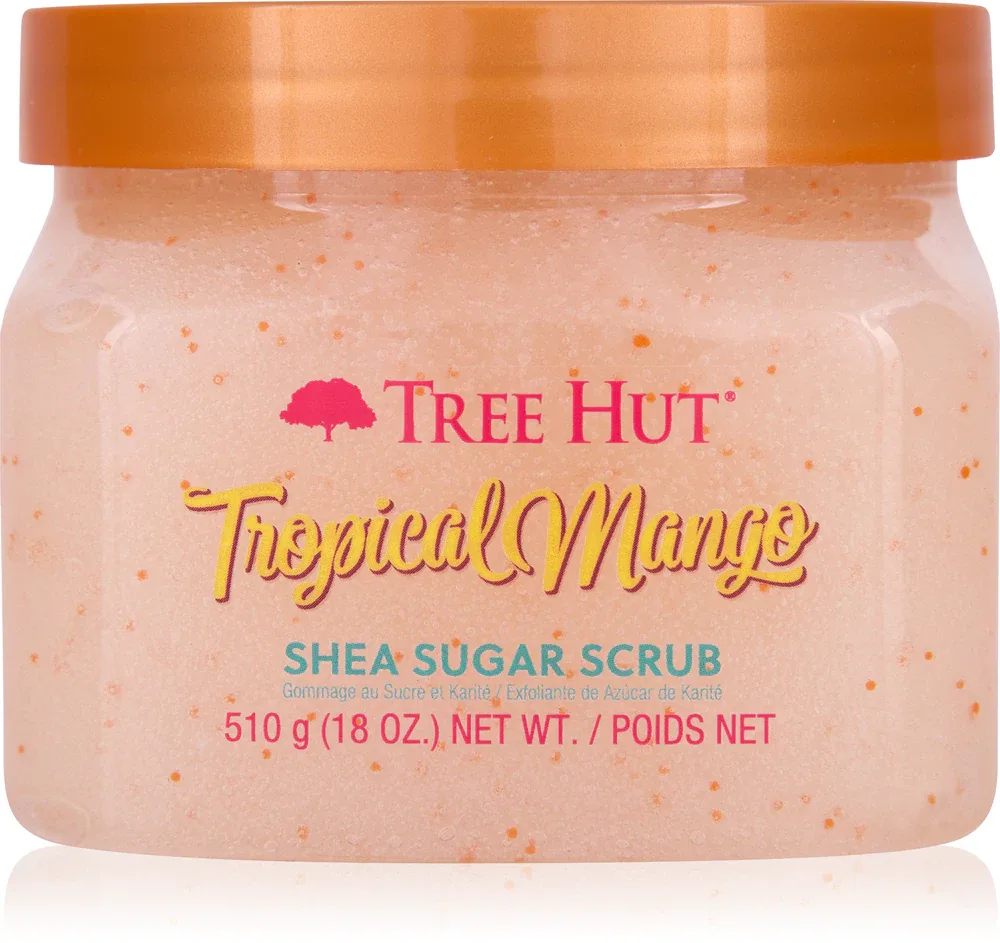 Tree Hut Shea Sugar Scrub Tropical Mango - Сахарный пилинг с маслом ши, 510 г