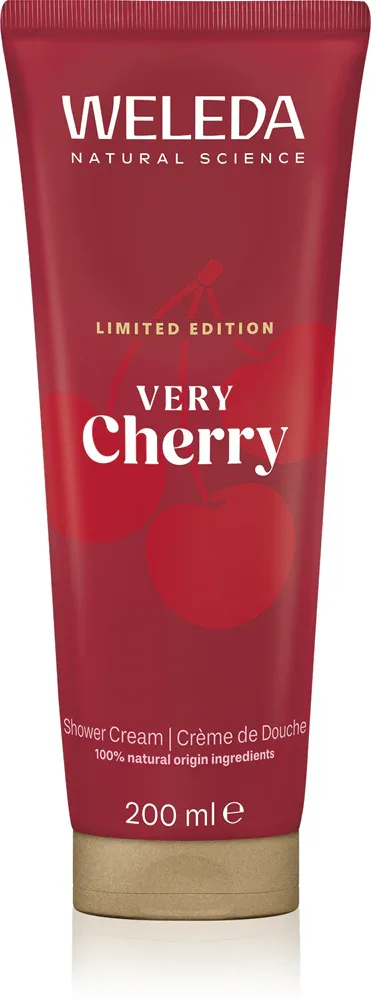 Weleda Very Cherry - Увлажняющий крем для душа, 200 мл