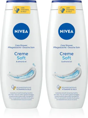 NIVEA Creme Soft - В контексте того, что это гель для душа: уходовый гель для душа удобная упаковка 2 x 500 мл 2 x 500 мл