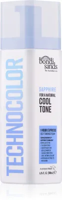 Bondi Sands Technocolor Sapphire - Автозагар: самозагарный лосьон Cool Natural, 200 мл