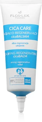 FlosLek Pharma Cica Care Calming-Regenerating CicaBalm - Успокаивающий бальзам для сухой и чувствительной кожи, 60 мл