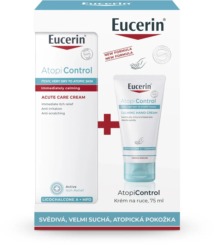 Eucerin AtopiControl Acute - Подарочный набор для сухой и зудящей кожи