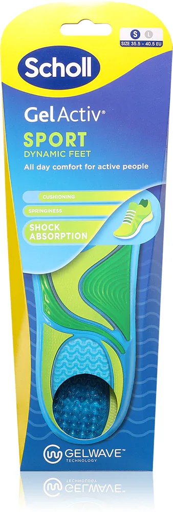 Scholl GelActiv Sport - Гелевые подушечки для спортсменов rozmiar EU 35.5 - 40.5