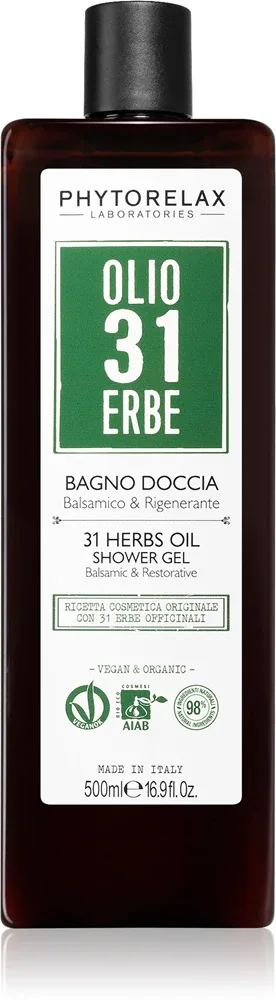 Phytorelax Laboratories 31 Herbs - восстанавливающий гель для душа, 500 мл
